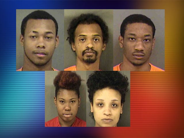 Five Charged With Several Armed Robberies In Charlotte - WCCB Charlotte ...