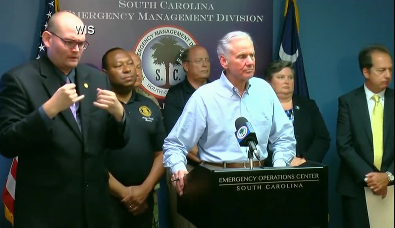 South Carolina Gov. Henry McMaster Declares State Of Emergency, Orders ...