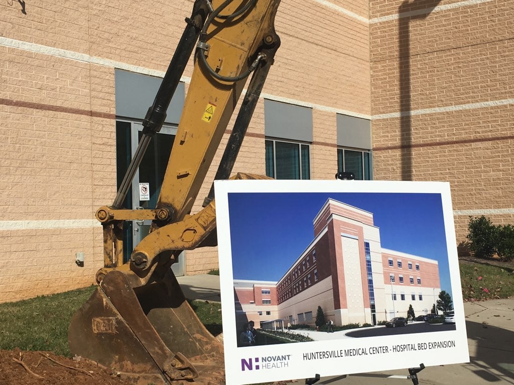 Groundbreaking Marks Expansion Of Novant Health Huntersville Medical ...