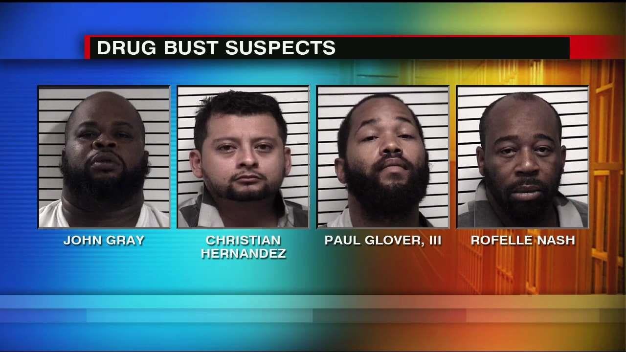 4 Men Charged After Largest Meth Bust In Iredell County History WCCB