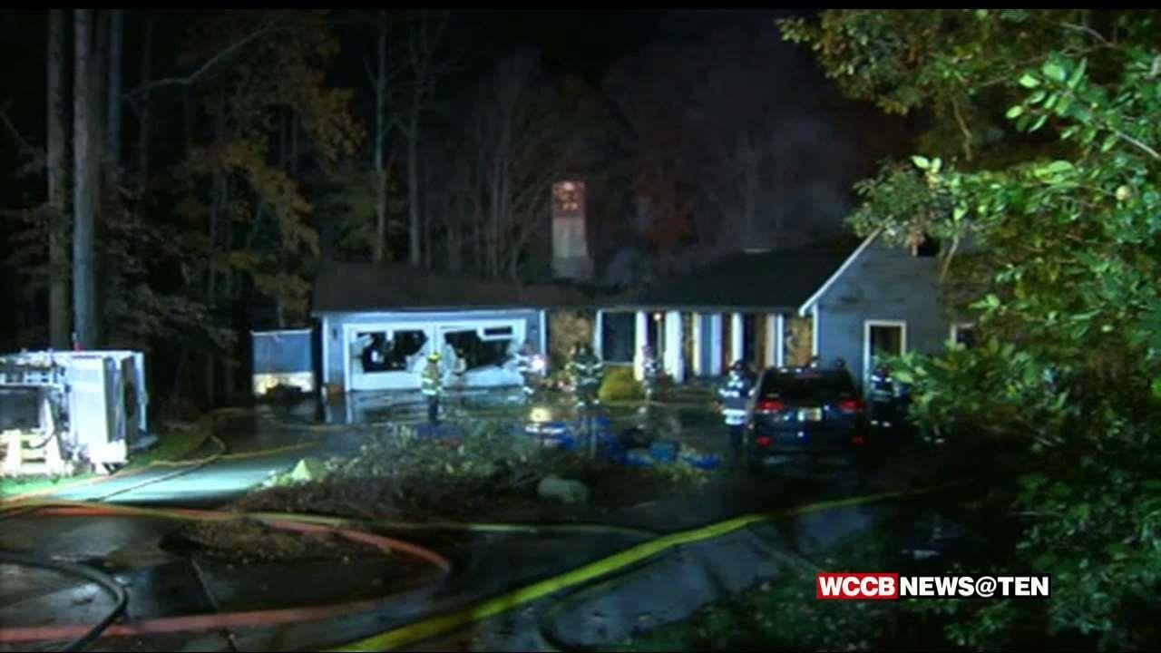 Firefighters Battle House Fire On Lake Norman - WCCB Charlotte's CW