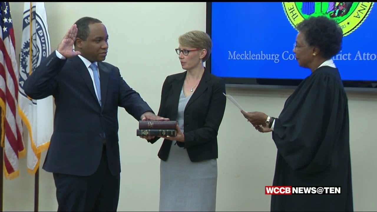 Spencer Merriweather Sworn In as New Mecklenburg County District