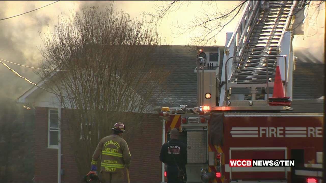 Investigators Search for Cause of Massive House Fire - WCCB Charlotte