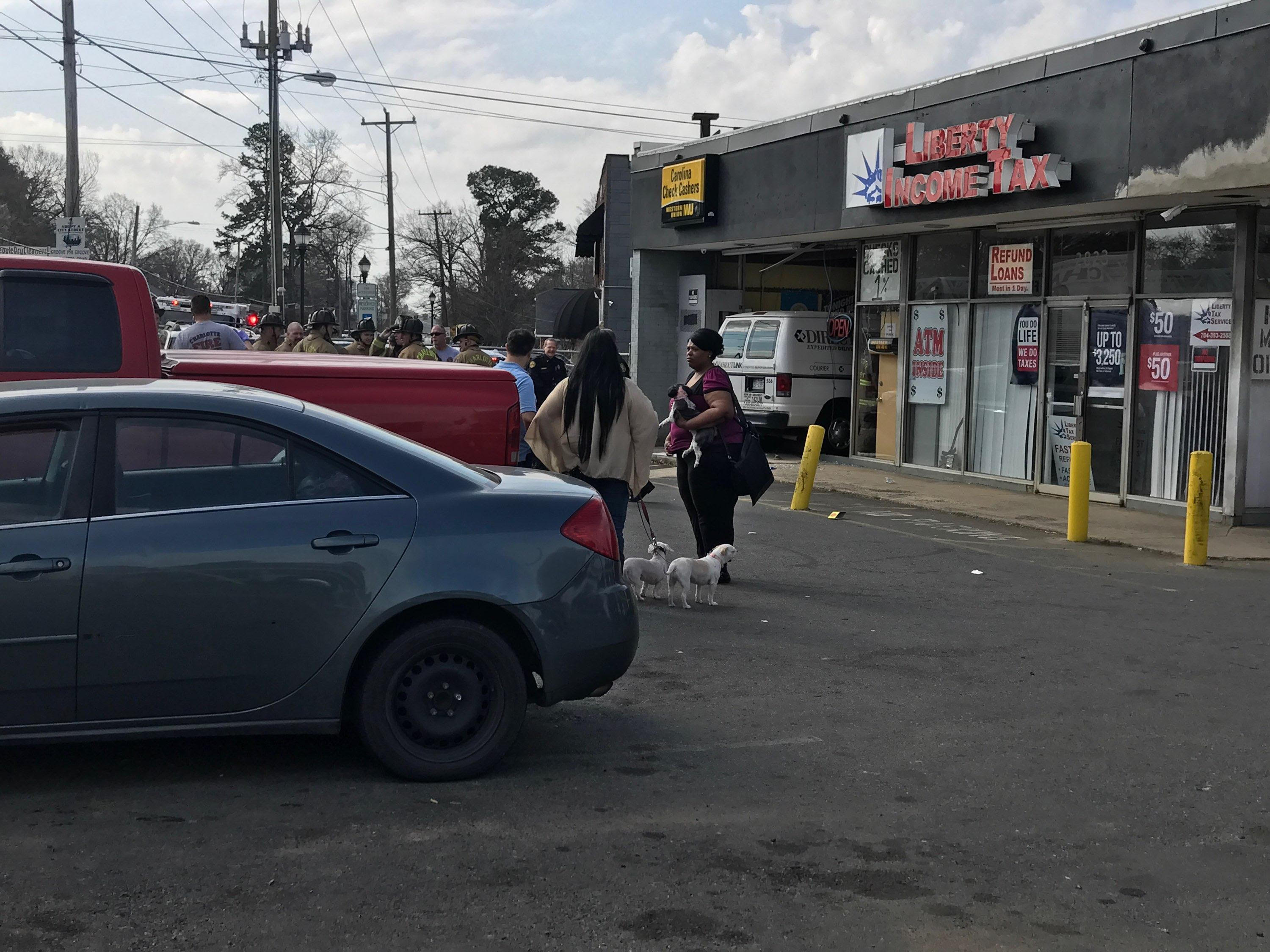 Three People Injured After Car Crashes Into Building In Northwest ...