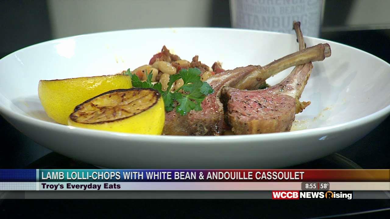 Troy's Everyday Eats Enjoying Lamb LolliChops WCCB Charlotte's CW