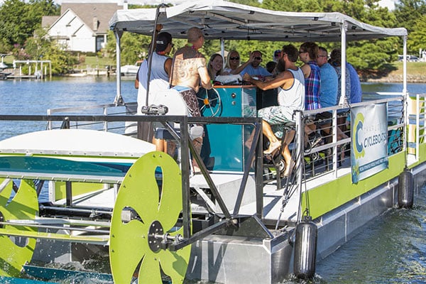 Win a ride on Lake Norman with Charlotte CycleBoats