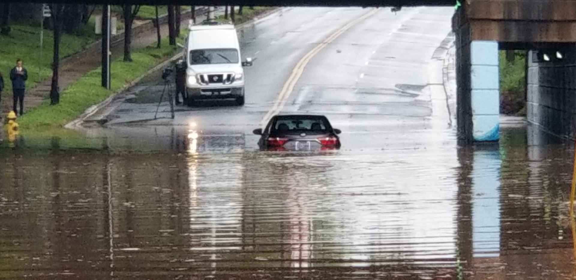 Downpours Cause Flooding On Several Charlotte Area Roadways WCCB