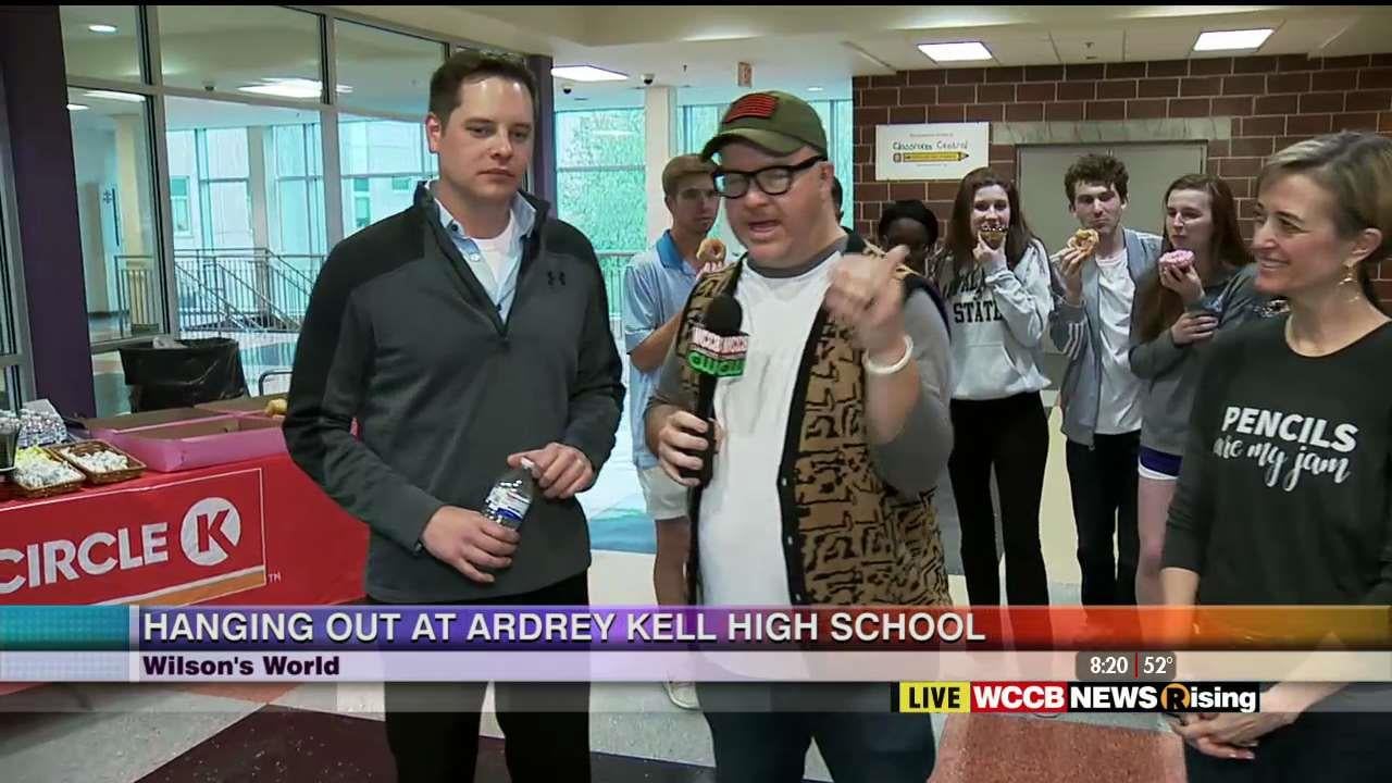 Wilson's World: Kicking Off The Week With The Kids At Ardrey Kell High ...