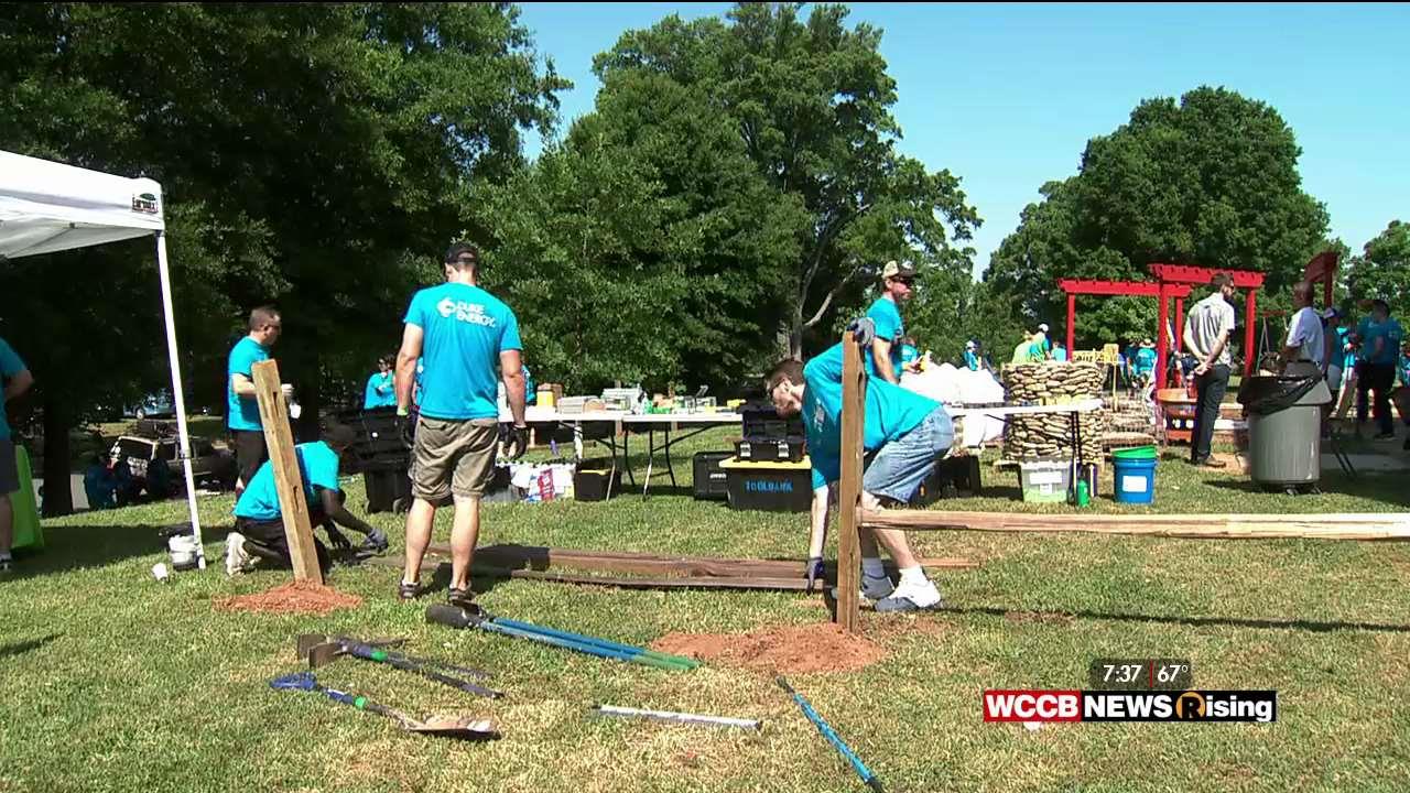 Walter G Byers Gets A Real School Gardens WCCB Charlotte's CW