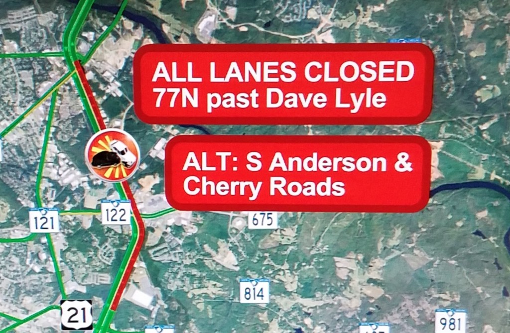All Lanes Have Reopened After Serious Crash On I-77 NB In Rock Hill ...