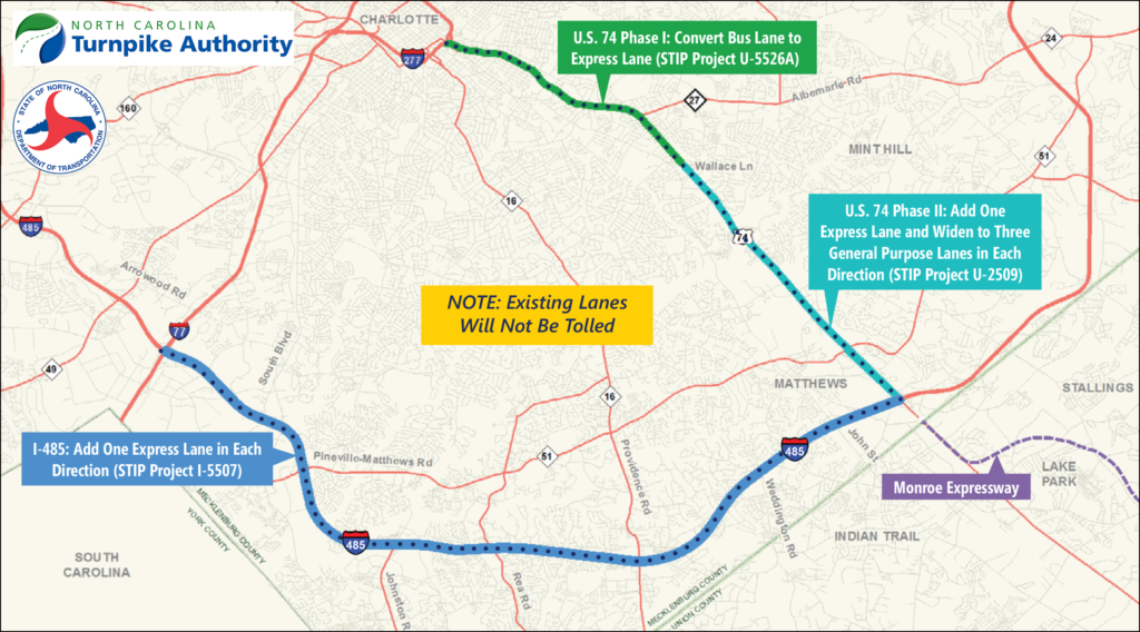 Open Houses Scheduled For I-485 Express Lanes Project - WCCB Charlotte's CW