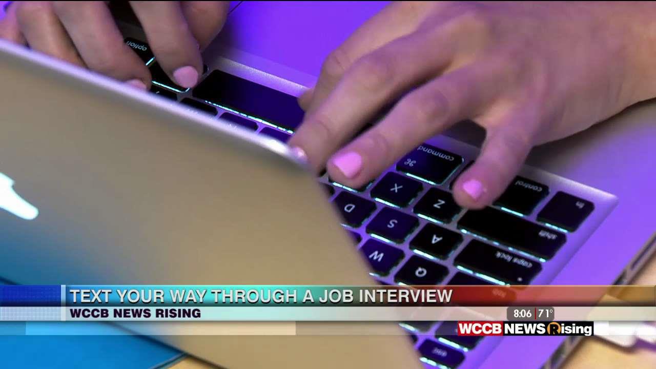 Intertview Text Text Your Way Through A Job Interview - WCCB Charlotte