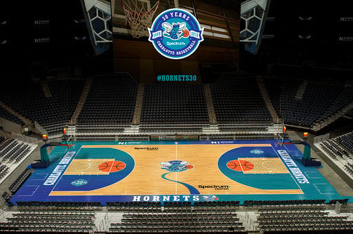 Hornets unveil new court design