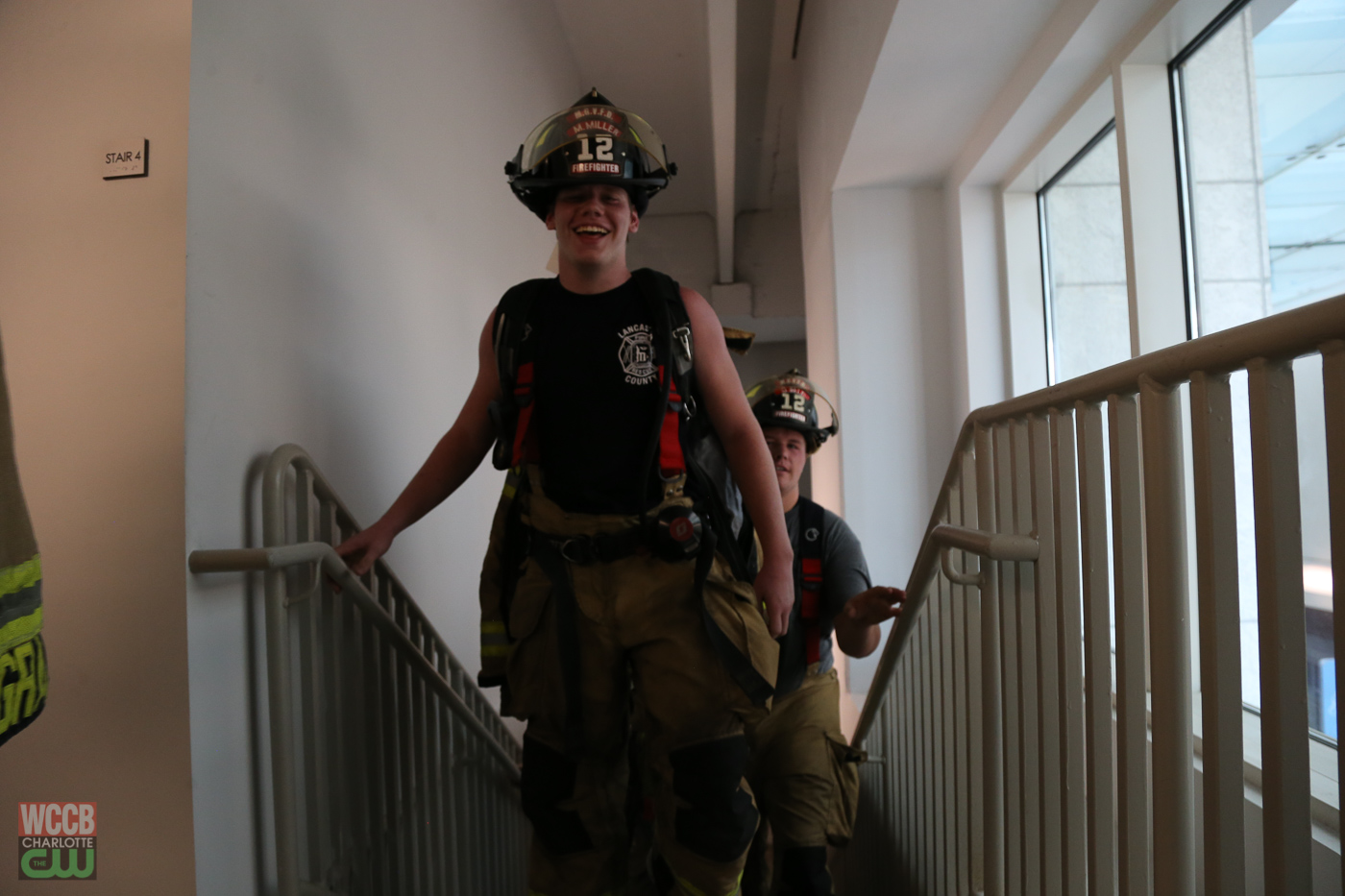 911 Stair Climb 56 WCCB Charlotte's CW