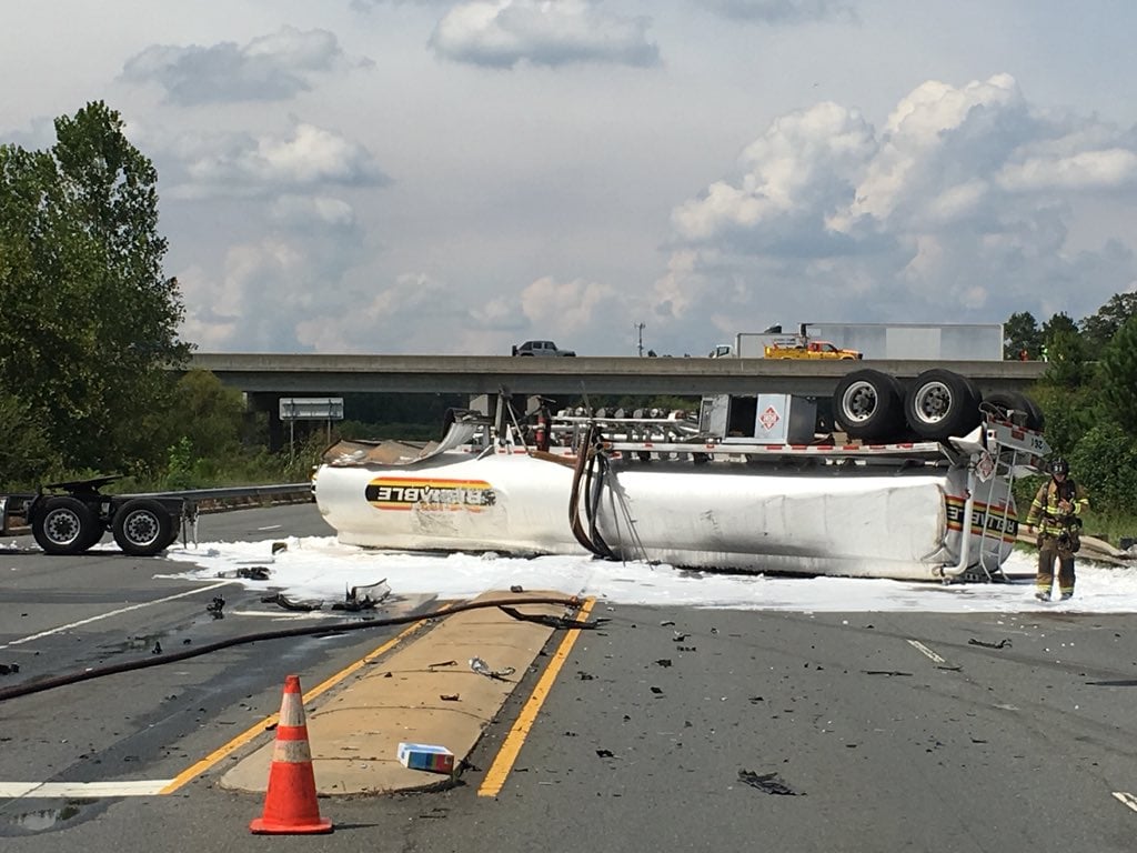 Cleanup Continues After Tanker Spills 9,000 Gallons Of Fuel In ...