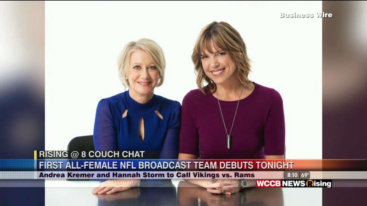 First All-Female NFL Broadcast Team Debuts Tonight - WCCB Charlotte's CW