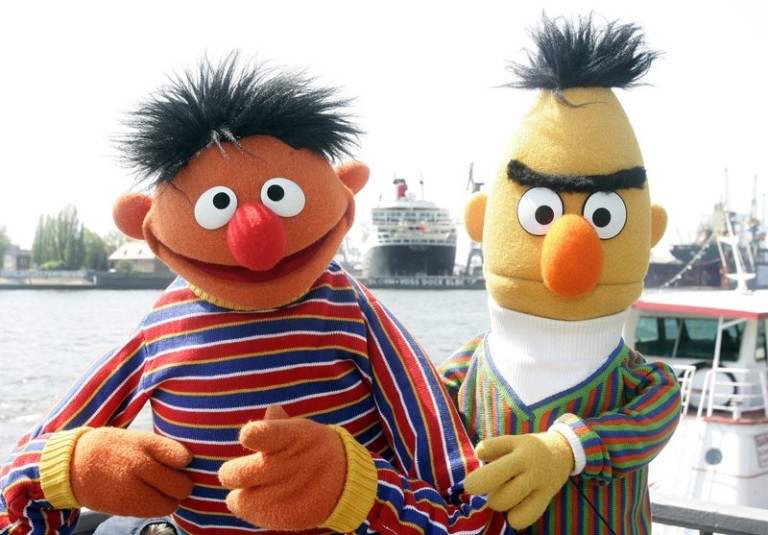 Bert And Ernie WCCB Charlotte's CW