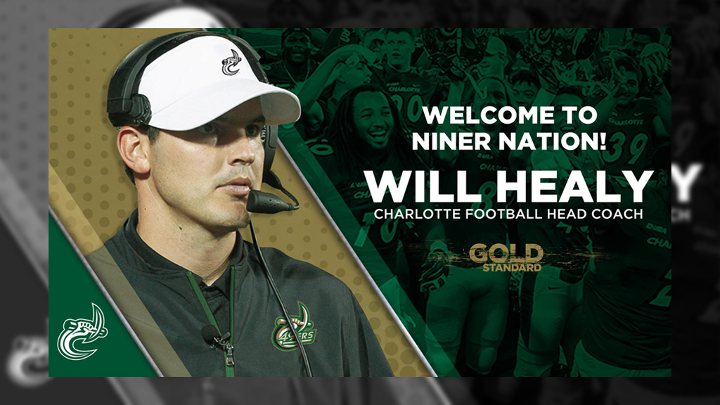 Charlotte 49ers Name Will Healy New Head Football Coach - WCCB ...