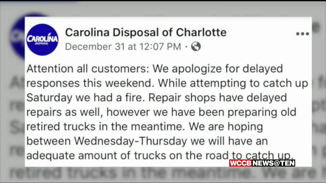 A Garbage Nightmare Residents Near Fort Mill Say Trash Not Picked Up