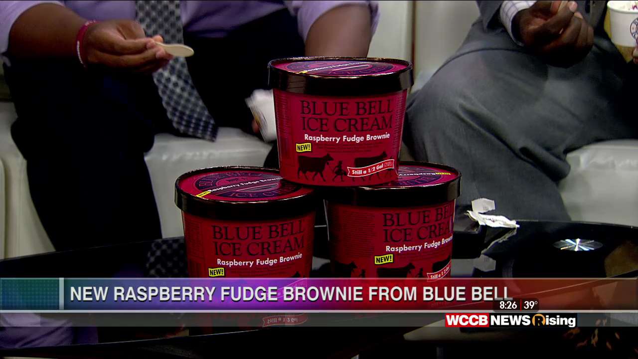 New Raspberry Fudge Brownie From Blue Bell WCCB Charlotte's CW