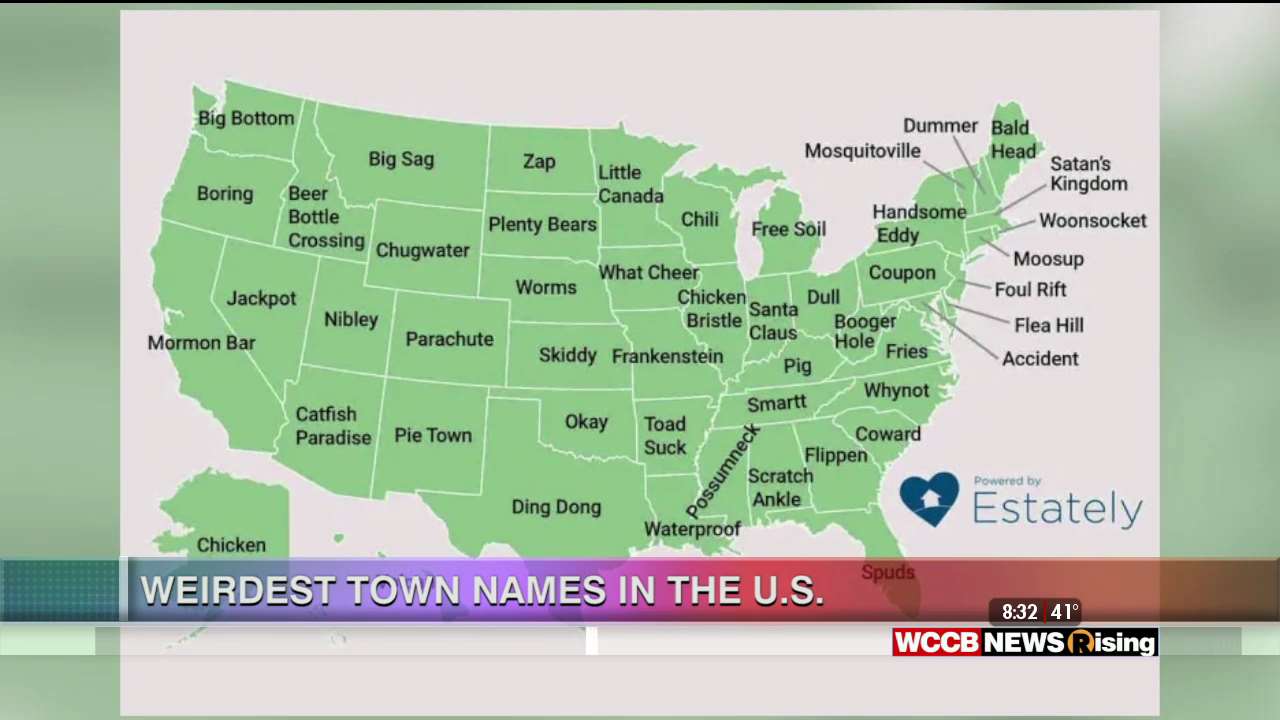 Weird City Names WCCB Charlotte s CW