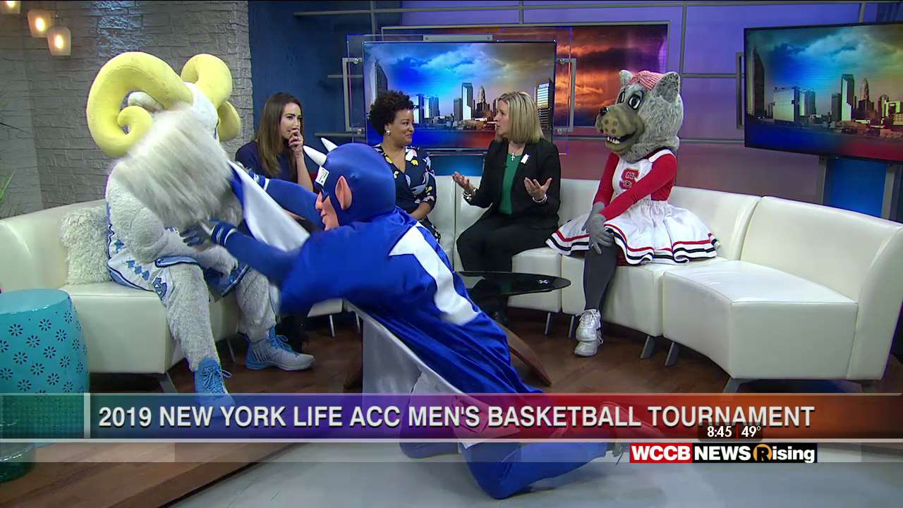 ACC Mascots on Rising - WCCB Charlotte's CW