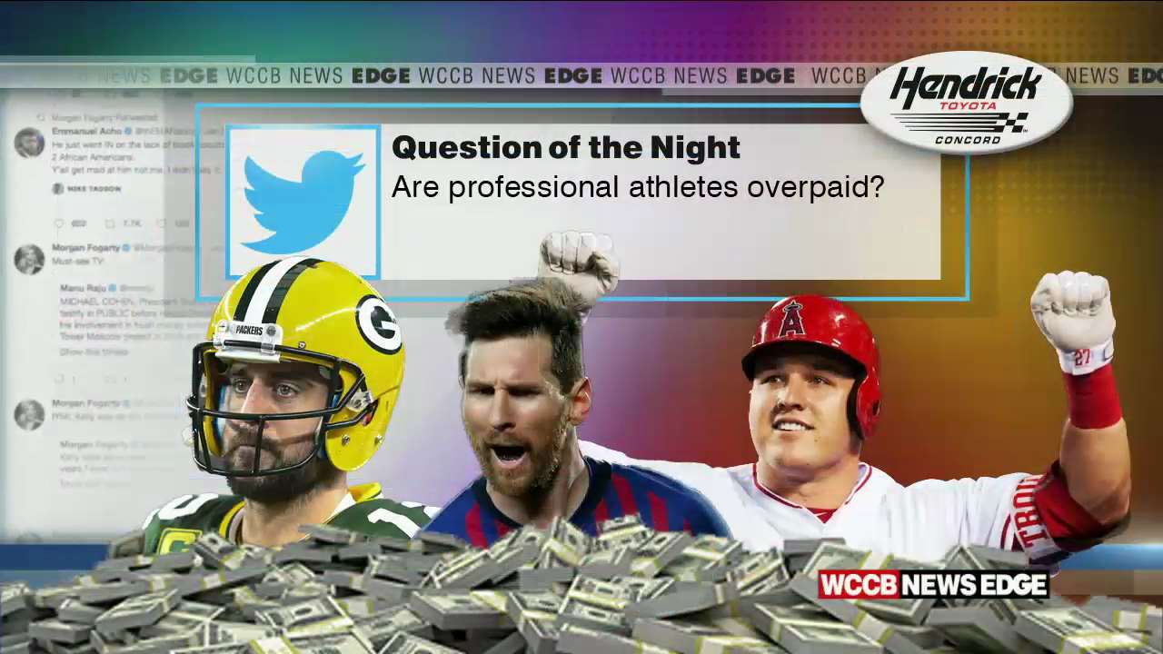 Are Professional Athletes Paid Too Much WCCB Charlotte s CW