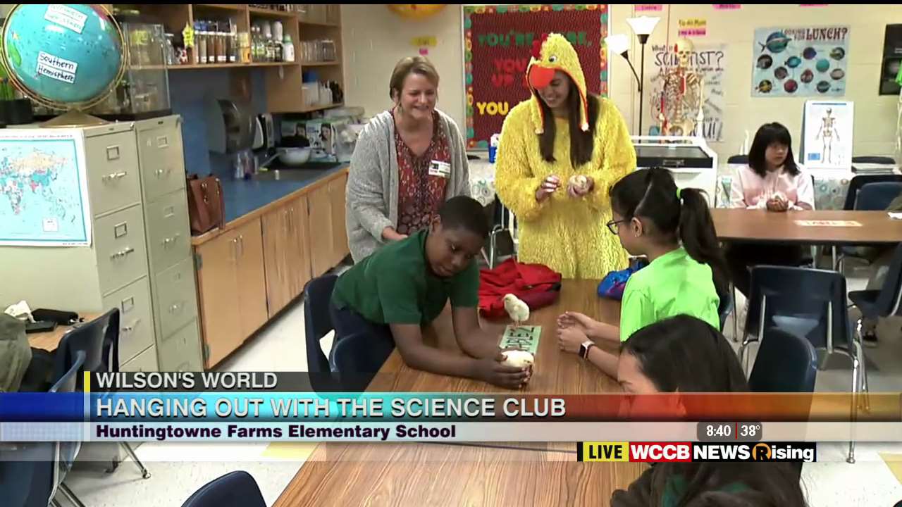 Wilson's World Hanging with the Science Club at Huntingtowne Farms