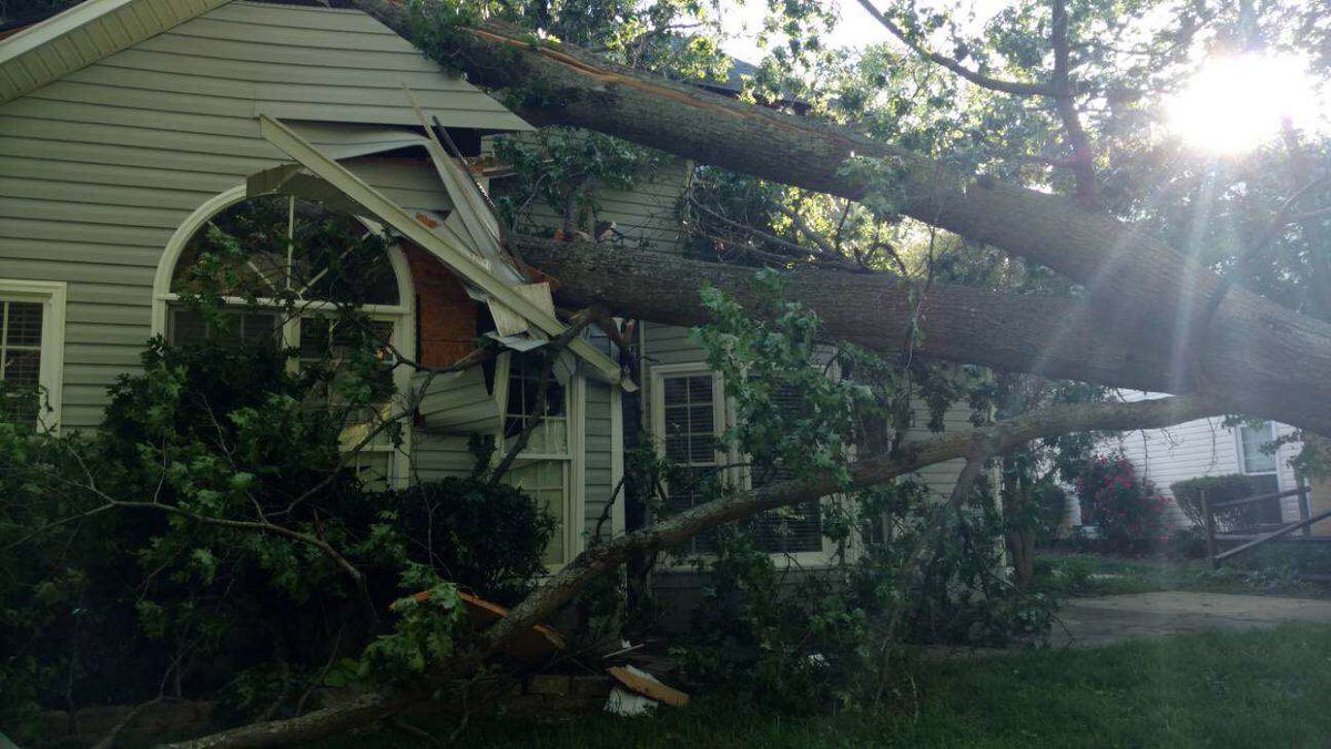 Friday Storms Wreak Havoc Across The WCCB Viewing Area PHOTOS WCCB Charlotte's CW