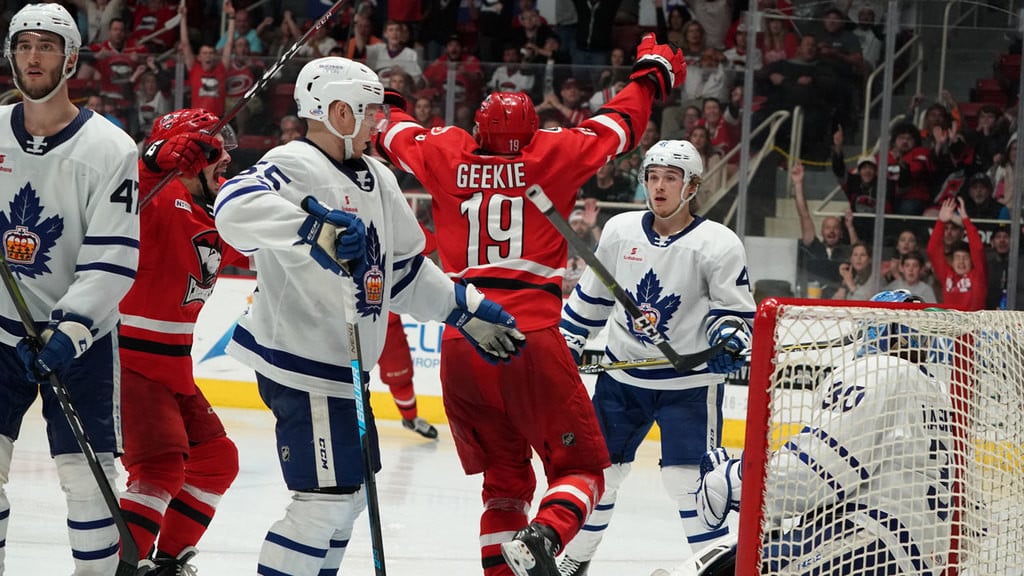 Morgan Geekie Scores in Double Overtime to Send Checkers to Calder Cup Finals.