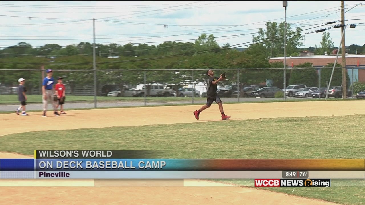 Wilson's World Checking Out the Summer Baseball Camp at On Deck