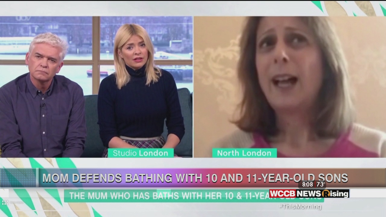 Mom Defends Bathing With 10 And 11 Year Old Sons Wccb Charlottes Cw