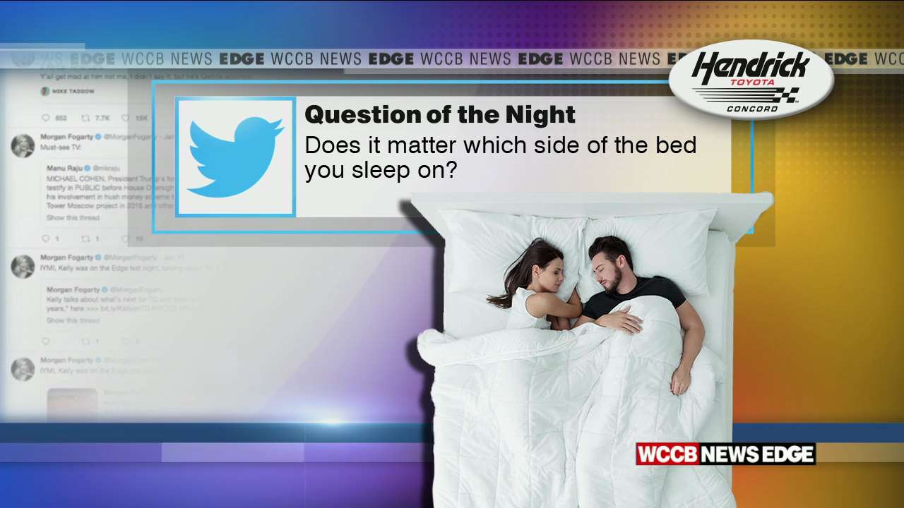 The Side Of The Bed You Sleep On Says A Lot About You WCCB Charlotte's CW