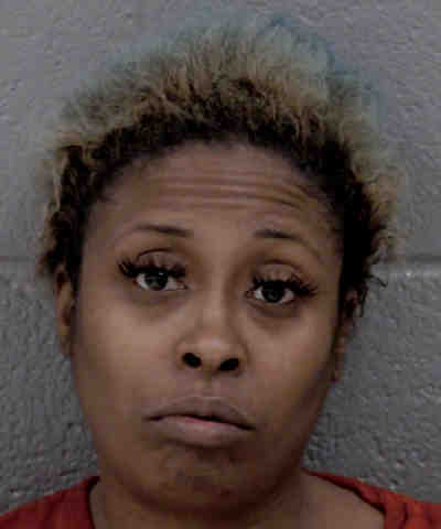 Ebony Parker in court during the civil trial