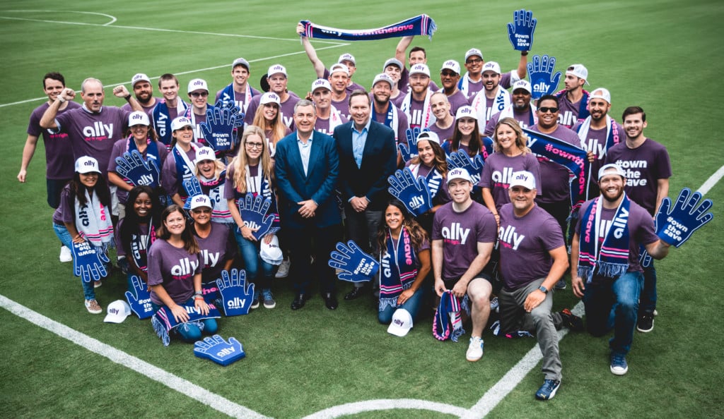 Ally Financial Inc. announce Partnership with David Teppers Charlotte MLS Bid