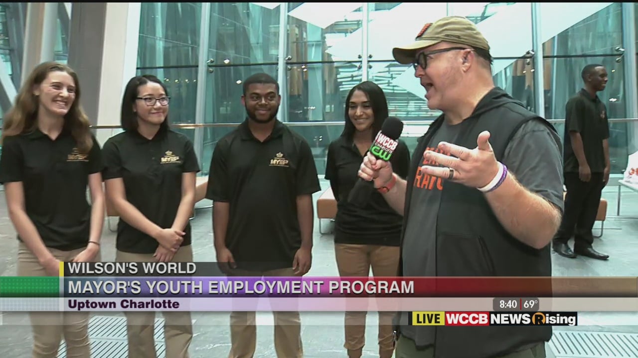 Wilson's World Learning More about the Mayor's Youth Employment Program WCCB Charlotte's CW