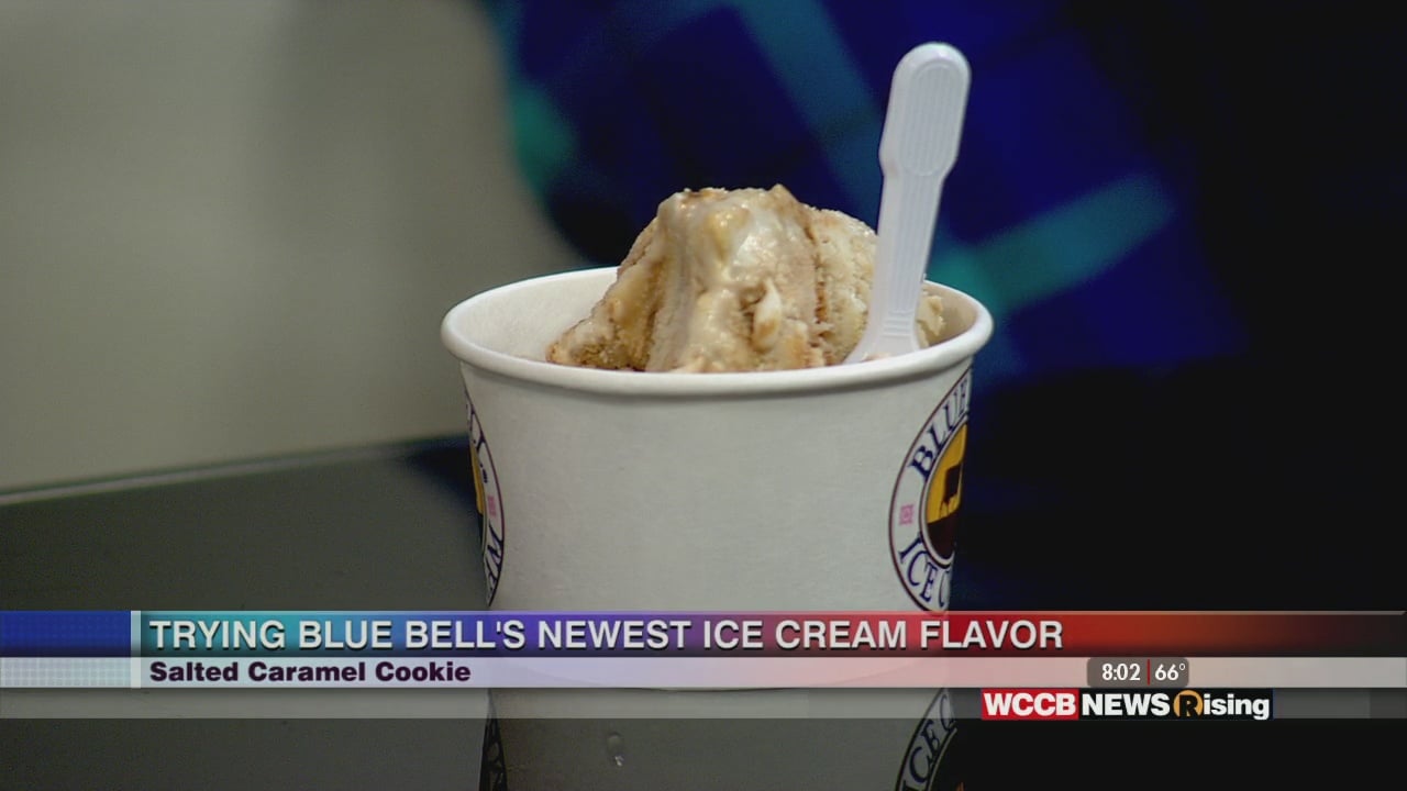 Trying Blue Bell's Newest Ice Cream Flavor - WCCB Charlotte's CW