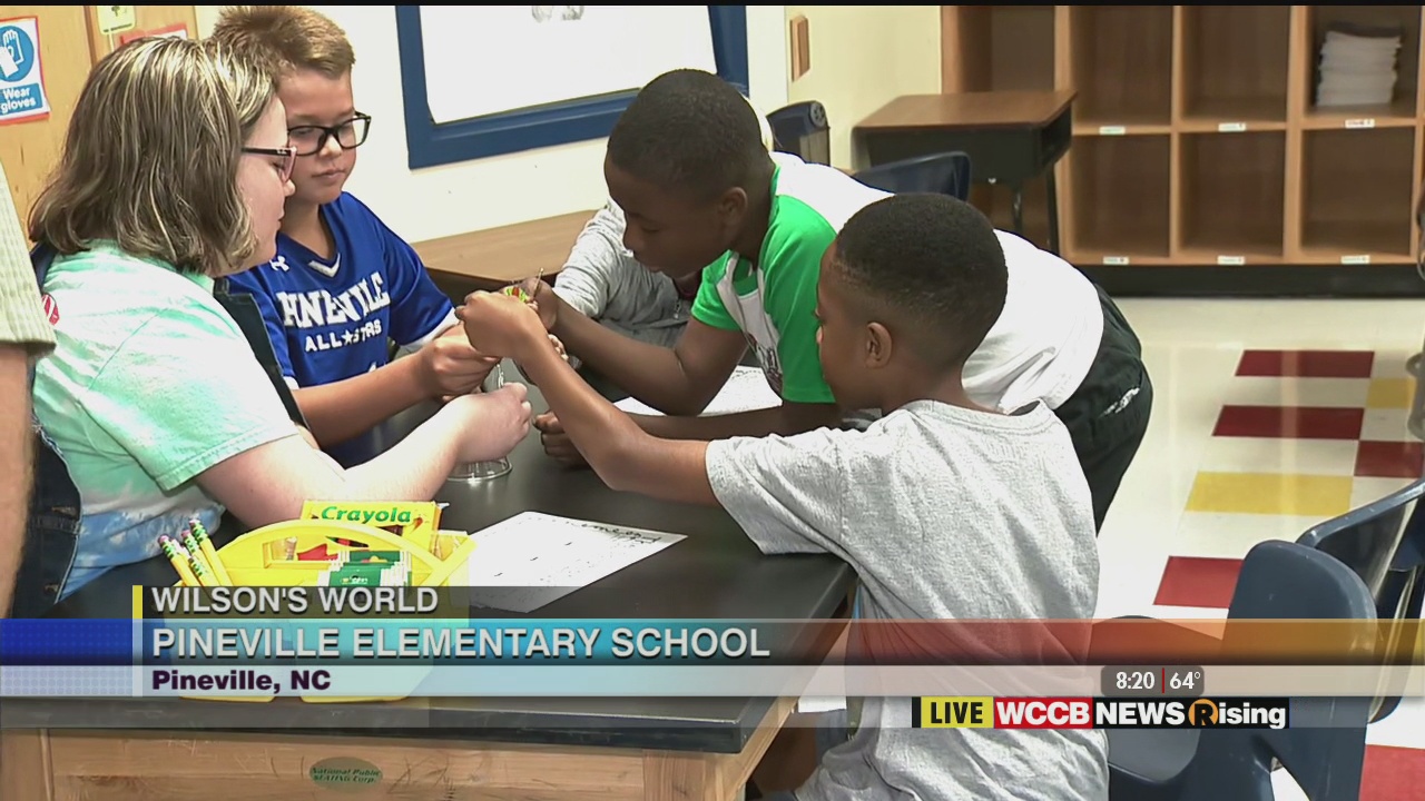 Wilson's World Back to School Week Continues Today at Pineville Elementary School WCCB