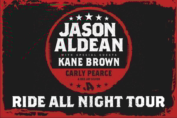 Win A Jason Aldean Ride All Night VIP Experience from WCCB Charlotte's CW