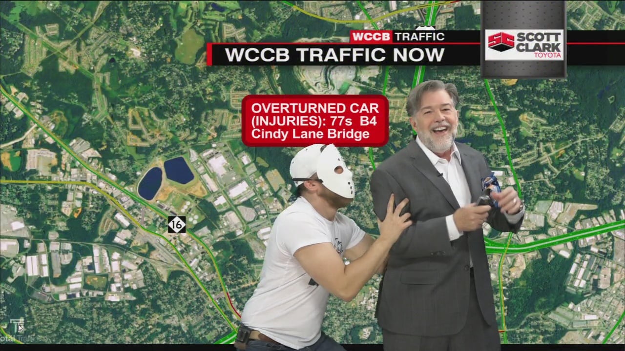 Trip and Nicole Fall Victim to The Halloween Pranks - WCCB Charlotte's CW