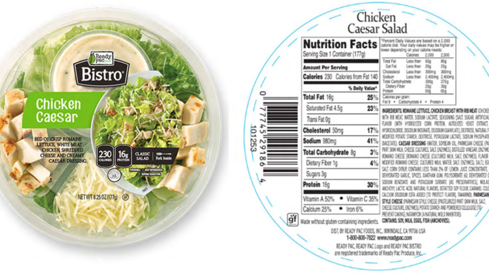 Popular Salads Recalled For Potential E. Coli Contamination WCCB