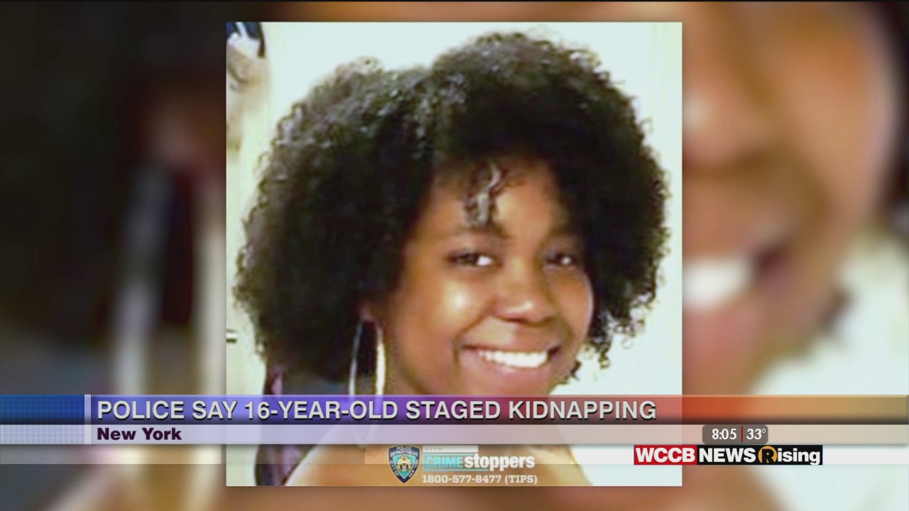 NYPD: Teen Staged Her Own Kidnapping - WCCB Charlotte's CW