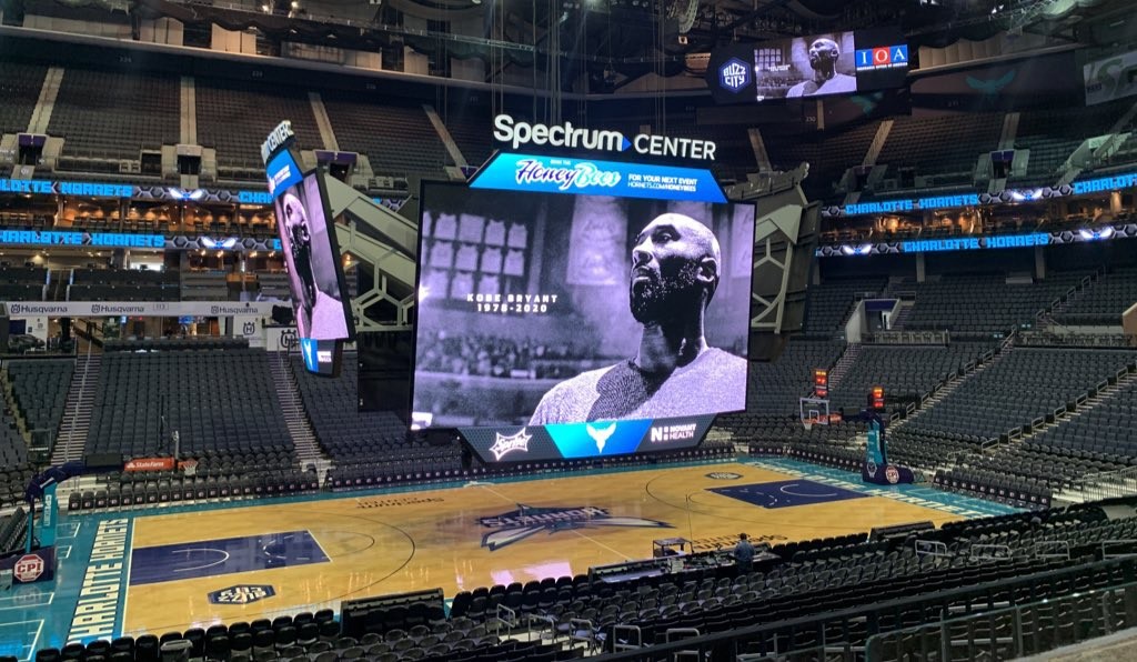 Spectrum Center, section 208, home of Charlotte Hornets, Charlotte  Checkers, page 1