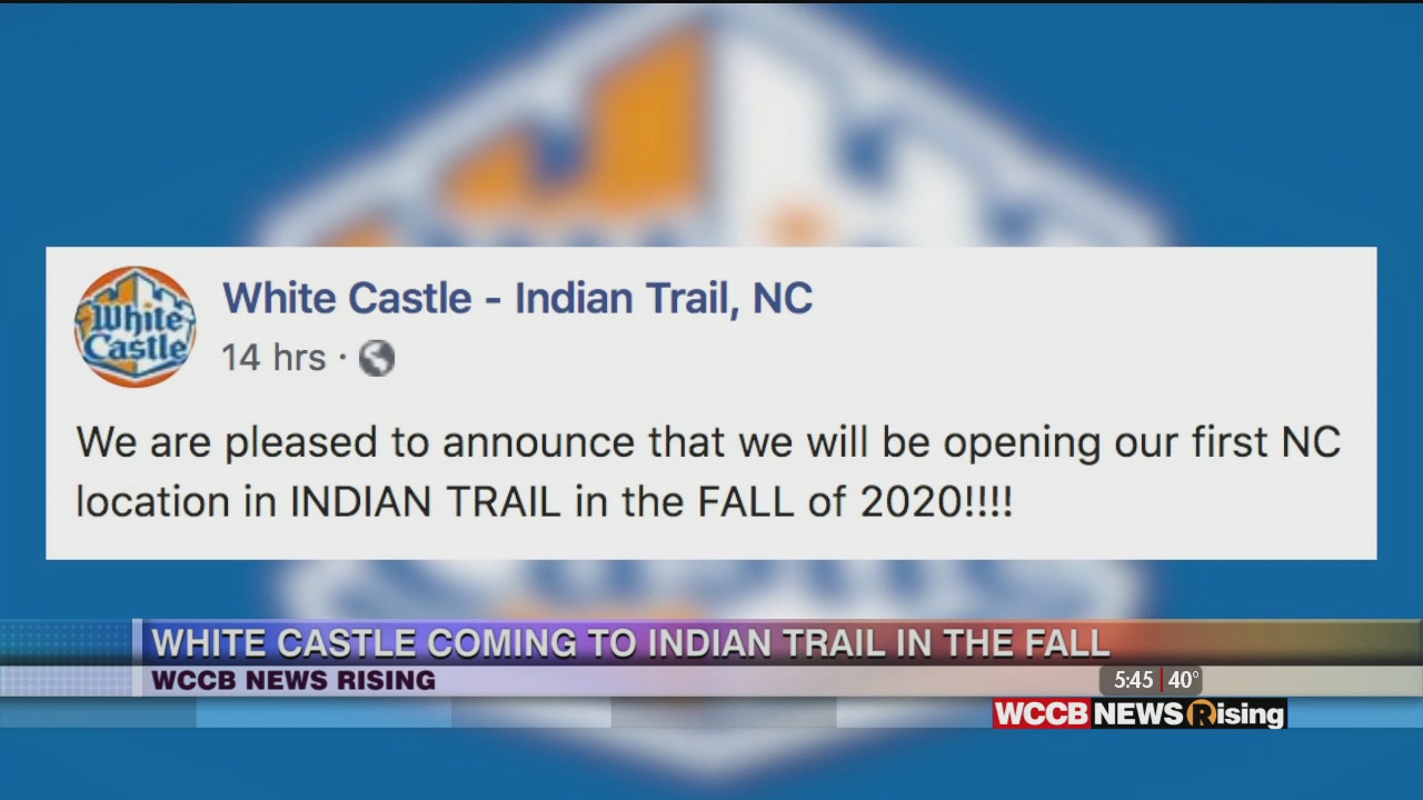 White Castle Coming to Indian Trail and Derek Likes Big Buns WCCB
