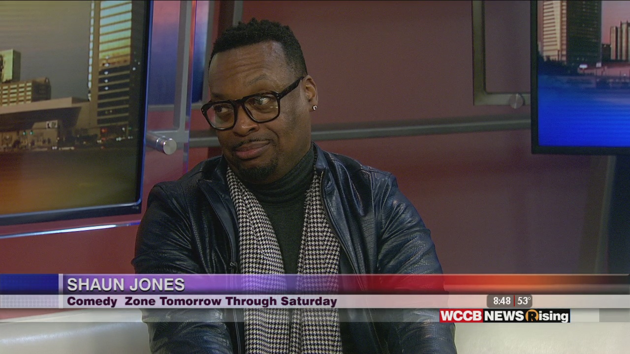 Shaun Jones at The Comedy Zone WCCB Charlotte's CW