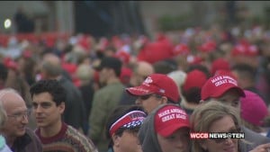 Trump Supporters Wait In Line For Hours