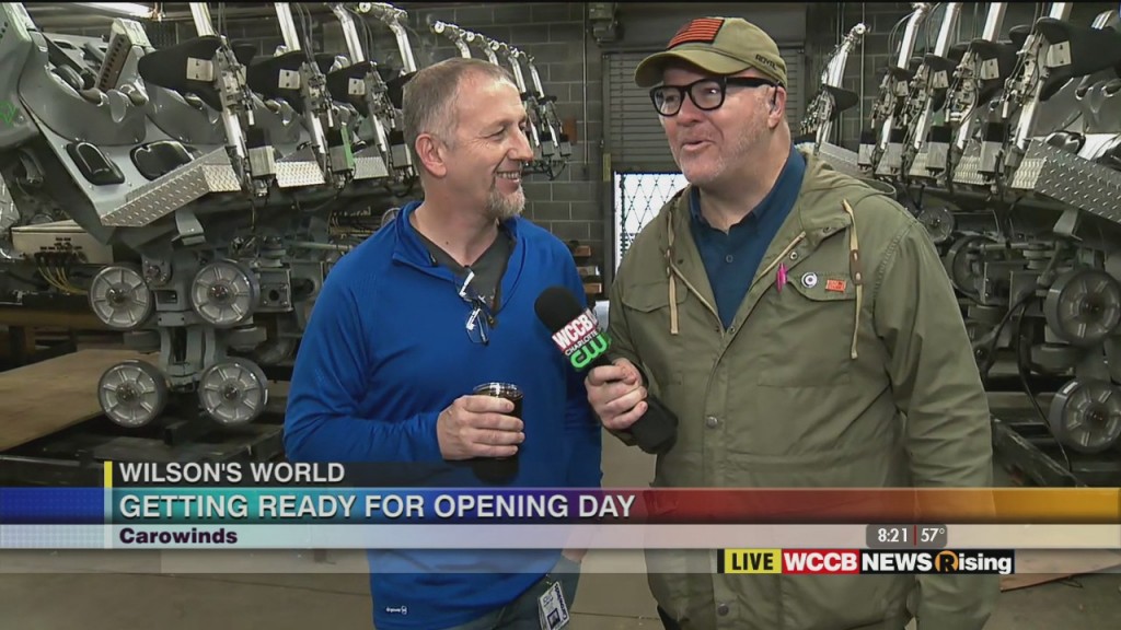 Wilson's World: Getting Ready For Opening Day At Carowinds 3 3 20