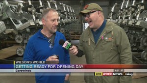 Wilson's World: Going Behind The Scenes Prearing For Opening Day At Carowinds 3 3 20