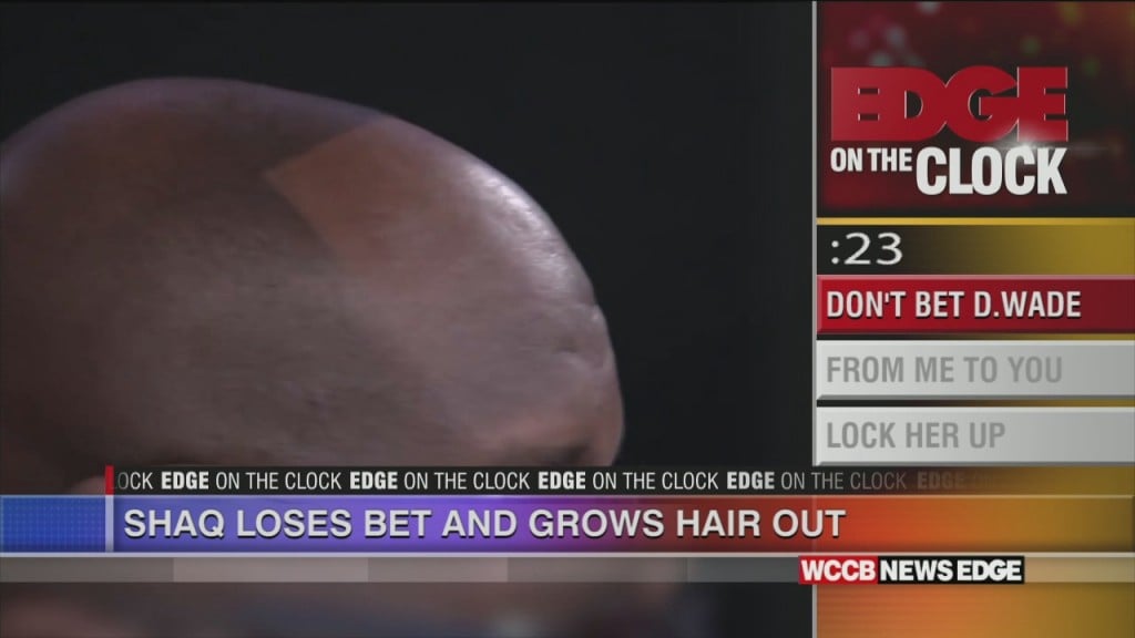 Shaq Loses Bet And Grows Hair Out
