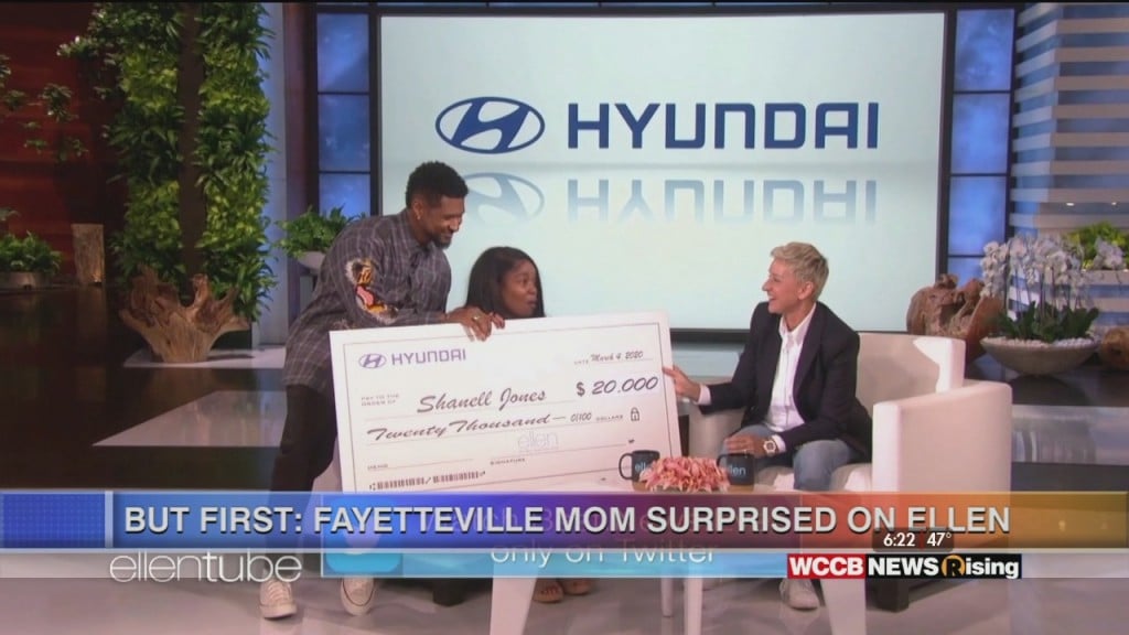 North Carolina Mother Surprised On The Ellen Show